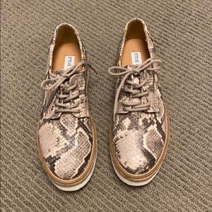 Steve Madden Snake Platform Shoe